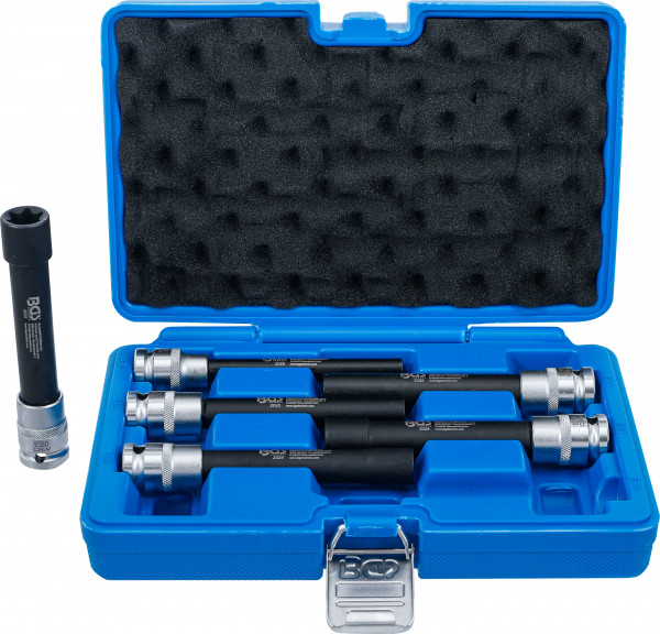 BGS Steckschlüssel-Einsatz-Satz E-Profil extra lang 6-tlg.