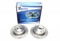 TA Technix Sport Bremsscheiben Satz Hinterachse passend für Nissan Micra II TA Technix Sport Bremsscheiben Satz Hinterachse passend für Nissan Micra II