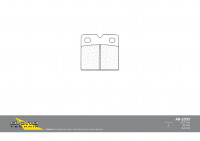 alpha Technik Bremsbelag Straße mit ABE passend für diverse Motorräder alpha Technik Bremsbelag Straße mit ABE passend für diverse Motorräder