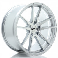 JR Wheels JR21 20x10 ET20-48 5H Blank Silver Machined Alufelge JR Wheels JR21 20x10 ET20-48 5H Blank Silver Machined Alufelge