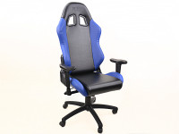 FK Gamingstuhl eGame Seats eSports Spielsitz schwarz/blau FK Gamingstuhl eGame Seats eSports Spielsitz schwarz/blau