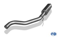 FOX Vorschalldämpfer Edelstahl Ø63,5mm passend für Opel Corsa D OPC FOX Vorschalldämpfer Edelstahl Ø63,5mm passend für Opel Corsa D OPC