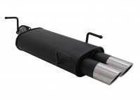 Novus Sportauspuff passend für Opel Vectra B 2x76mm SR-Design Novus Sportauspuff passend für Opel Vectra B 2x76mm SR-Design