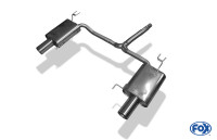 FOX Endschalldämpfer passend für Honda Accord VIII CU1/CW1 Limousine & Tourer - 1x100 Typ 12 rechts/ FOX Endschalldämpfer passend für Honda Accord VIII CU1/CW1 Limousine & Tourer - 1x100 Typ 12 rechts/