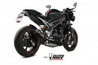 MIVV X-M5 Endschalldämpfer passend für Triumph Speed Triple 1050 R/S/RS 18-20 MIVV X-M5 Endschalldämpfer passend für Triumph Speed Triple 1050 R/S/RS 18-20