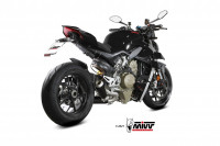 MIVV X-M1 Endschalldämpfer Edelstahl schwarz passend für Ducati Streetfighter V4 20-22 MIVV X-M1 Endschalldämpfer Edelstahl schwarz passend für Ducati Streetfighter V4 20-22