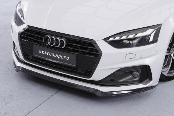 Cup-Spoilerlippe mit ABE für Audi A5 F5 Basis / Advanced CSL562 Schwarz Strukturiert