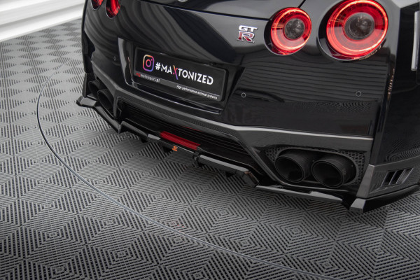 Mittlerer Cup Diffusor DTM Look passend für Nissan GTR R35 Facelift