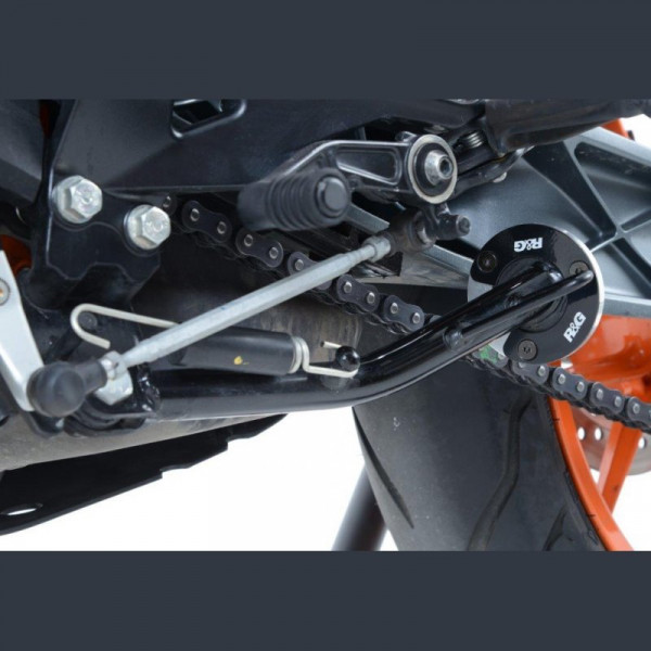 R&G Racing Seitenständer Puck passend für KTM RC 125 / 200 ab 2014 und RC 390 2014-2021