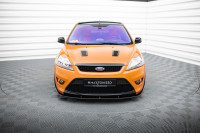Front Ansatz Für Ford Focus ST Mk2 FL Schwarz Hochglanz