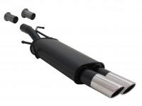 Novus Sportauspuff passend für Peugeot 307 / Citroen C4 2x76mm SR-Design Novus Sportauspuff passend für Peugeot 307 / Citroen C4 2x76mm SR-Design