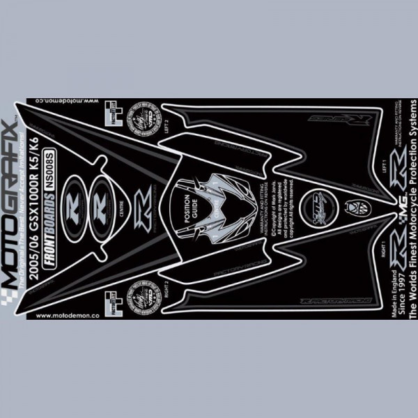 Motografix Steinschlagschutz passend für Suzuki GSX-R 1000 2005-2006