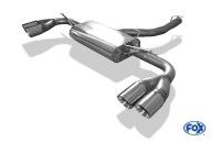 FOX Endschalldämpfer passend für BMW X3 F25 35i/35d 2x90 Typ 25 FOX Endschalldämpfer passend für BMW X3 F25 35i/35d 2x90 Typ 25