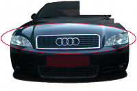 Motorhaubenverlängerung passend für Audi A4 B6 8E 2000–2004 Motorhaubenverlängerung passend für Audi A4 B6 8E 2000–2004