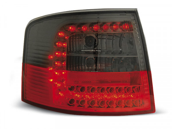 Led Rücklichter rot getönt passend für Audi A6 05.97-05.04 Avant