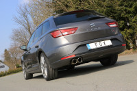FOX Endschalldämpfer 2x90 Typ 16 passend für Seat Leon 5F ST FOX Endschalldämpfer 2x90 Typ 16 passend für Seat Leon 5F ST