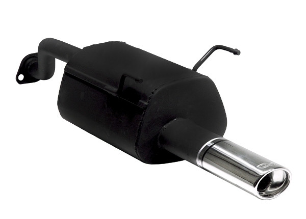 Ulter Sportauspuff passend für Honda Civic VI Sedan 1996-2001 1 Endrohr oval 95×65