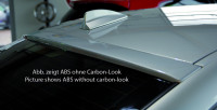 Rieger Heckscheibenblende carbon look für BMW 3er E90 Lim. 03.05-08.08 (bis Facelift) Ausführung: Schwarz matt