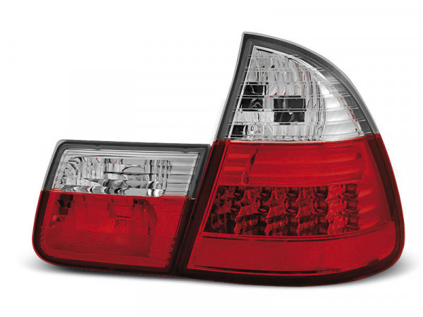 LED Rücklichter rot weiß passend für BMW E46 99-05 Touring