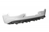 Heckansatz passend für VW Golf 7 (Typ AU) GTI 2017–2021 Heckansatz passend für VW Golf 7 (Typ AU) GTI 2017–2021