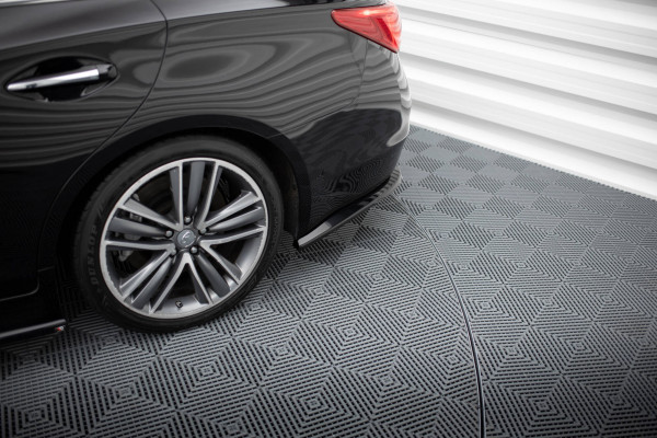 Heck Ansatz Flaps Diffusor V.2 passend für Infiniti Q50 S Mk1