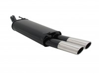 Novus Sportauspuff passend für VW Golf 3 / Golf 4 Cabrio 2x85/58mm AM-Design Novus Sportauspuff passend für VW Golf 3 / Golf 4 Cabrio 2x85/58mm AM-Design