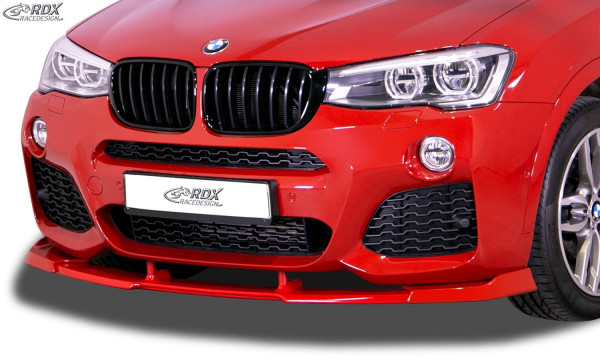 RDX Frontspoiler VARIO-X für BMW X3 F25 M-Sport & M-Technik 2014-2017 Frontlippe Front Ansatz Vorne