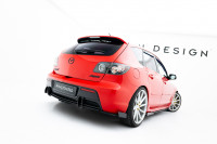 Street Pro Heck Ansatz Diffusor + Flaps passend für Mazda 3 MPS Mk1 Street Pro Heck Ansatz Diffusor + Flaps passend für Mazda 3 MPS Mk1