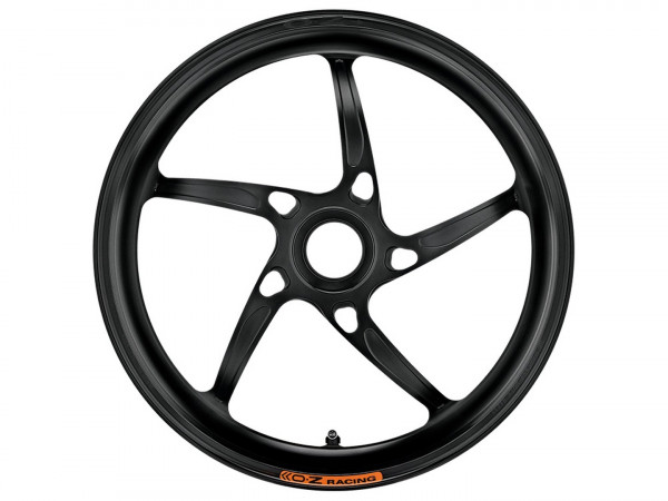 OZ Piega Aluminium hinten in schwarz matt für KTM 1290 Super Duke R / GT Modelljahr 2016-2020