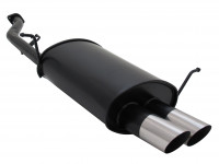 Novus Sportauspuff passend für BMW E36 Compact 316i 2x76mm MS-Design Novus Sportauspuff passend für BMW E36 Compact 316i 2x76mm MS-Design