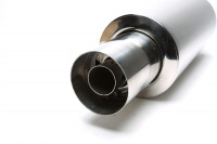 TA Technix Edelstahl Sportendschalldämpfer universal 110 / 45mm rund mit Silencer TA Technix Edelstahl Sportendschalldämpfer universal 110 / 45mm rund mit Silencer