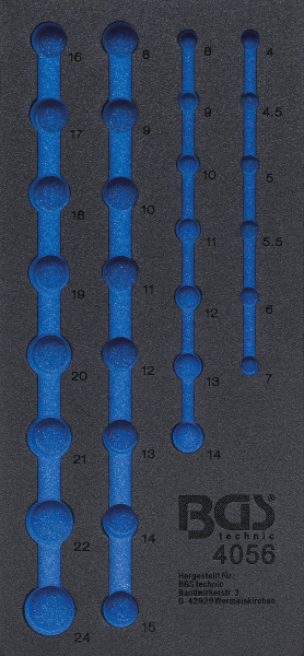 Werkstattwageneinlage 1/3 | leer | für Art. 4056