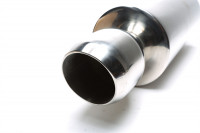 TA Technix Edelstahl Sportendschalldämpfer universal 110mm oval angeschrägt TA Technix Edelstahl Sportendschalldämpfer universal 110mm oval angeschrägt