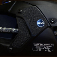 R&G Eazi-Grip Stiefel Schutz Pads passend für Kawasaki H2 SX ab 2018 R&G Eazi-Grip Stiefel Schutz Pads passend für Kawasaki H2 SX ab 2018