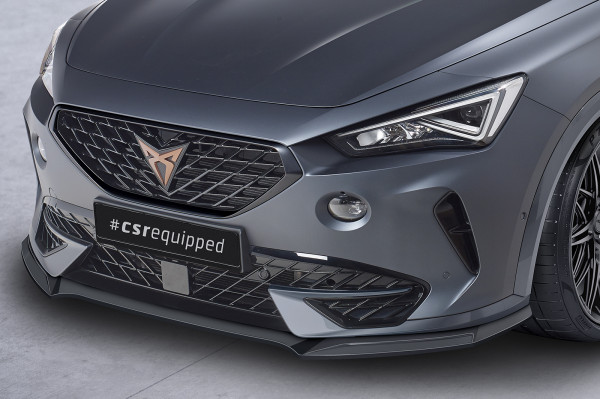 Cup-Spoilerlippe mit ABE für Cupra Formentor CSL541 Schwarz Strukturiert