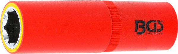 VDE-Steckschlüssel-Einsatz Sechskant 16 mm Innenvierkant 1/2 Zoll