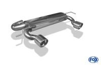 FOX Endschalldämpfer passend für Audi TT 8N quattro 1x100 Typ 17 FOX Endschalldämpfer passend für Audi TT 8N quattro 1x100 Typ 17