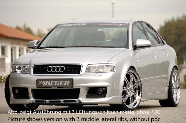 Rieger Spoilerstoßstange neues Design für Audi A4 (8E) Typ B6 Avant 11.00-10.04