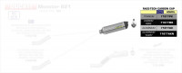 Arrow Race-Tech Aluminium Endschalldämpfer passend für Ducati Monster 821 Arrow Race-Tech Aluminium Endschalldämpfer passend für Ducati Monster 821