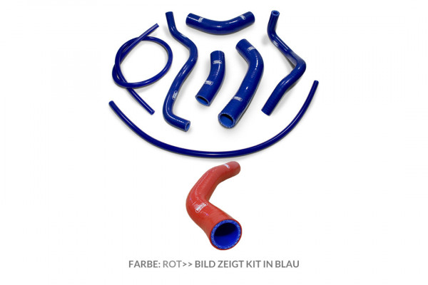SAMCO SPORT Siliconschlauch Kit rot passend für Yamaha Tenere 700 (2019–2024)