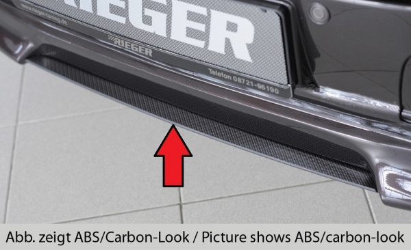 Rieger Spoilerschwert carbon look für VW T5 Bus 04.03-08.09 (bis Facelift)