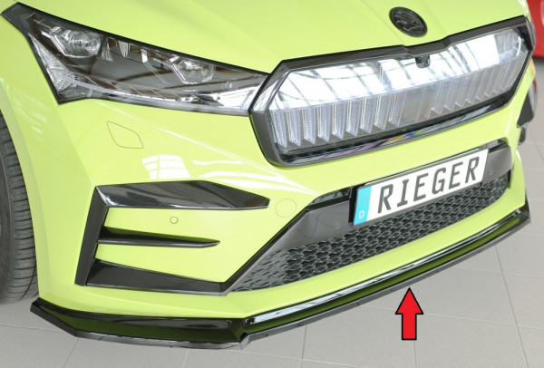 Rieger Spoilerschwert glanz schwarz für Skoda Enyaq iV (NY) Coupé (5AC) 10.20-