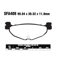 EBC SFA408 HH Scooter Bremsbeläge passend für Yamaha EBC SFA408 HH Scooter Bremsbeläge passend für Yamaha