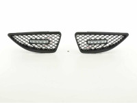 Sportgrill mit Positionslicht passend für Renault Megane 99-02 schwarz Sportgrill mit Positionslicht passend für Renault Megane 99-02 schwarz