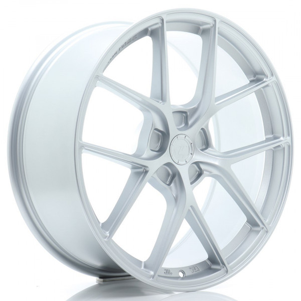JR Wheels SL01 20x8 ET20-40 5H Blank Silver