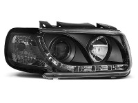 Scheinwerfer Tageslicht schwarz passend für VW Polo 6N 10.94–09.99 Schrägheck Scheinwerfer Tageslicht schwarz passend für VW Polo 6N 10.94–09.99 Schrägheck