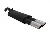 Novus Sportauspuff passend für VW Golf 2 19E 2x76mm MS-Design Novus Sportauspuff passend für VW Golf 2 19E 2x76mm MS-Design