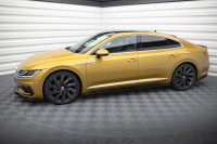 Seitenschweller Ansatz Für VW Arteon R-Line Schwarz Hochglanz