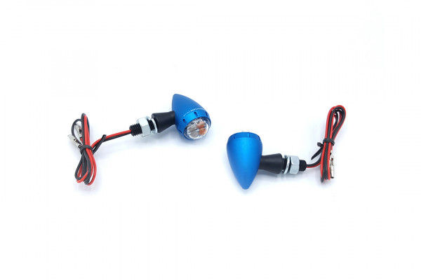 Barracuda Blinker S-LED 3 B-LUX mit integriertem Rück- und Bremslicht blau