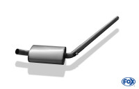 FOX Mittelschalldämpfer passend für VW Golf II Typ 19E FOX Mittelschalldämpfer passend für VW Golf II Typ 19E